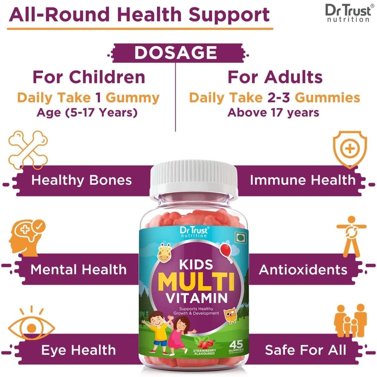 Dr Trust USA Multivitamin Gummies for Kids 711