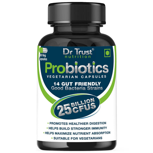 Dr Trust USA Nutrition Probiotics 25 Billion CFUS 703 - 60 Capsules | Dr Trust.