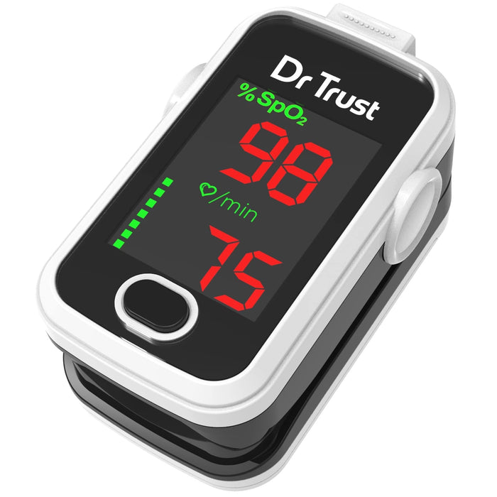 Dr Trust USA Pulse Oximeter 215 (White) | Dr Trust.