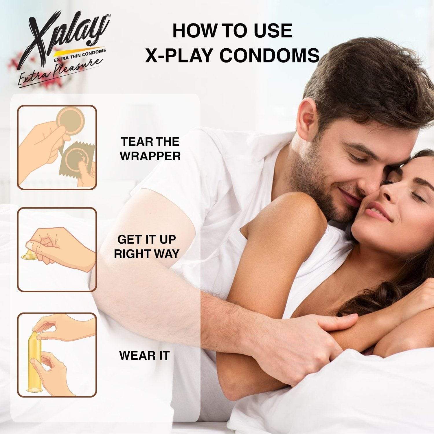 Dr Trust USA Xplay Extra thin Condoms (Strawberry) | Dr Trust.