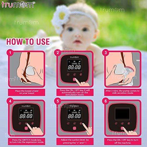 Trumom USA Elite Double Electric Breast Pump | Dr Trust.