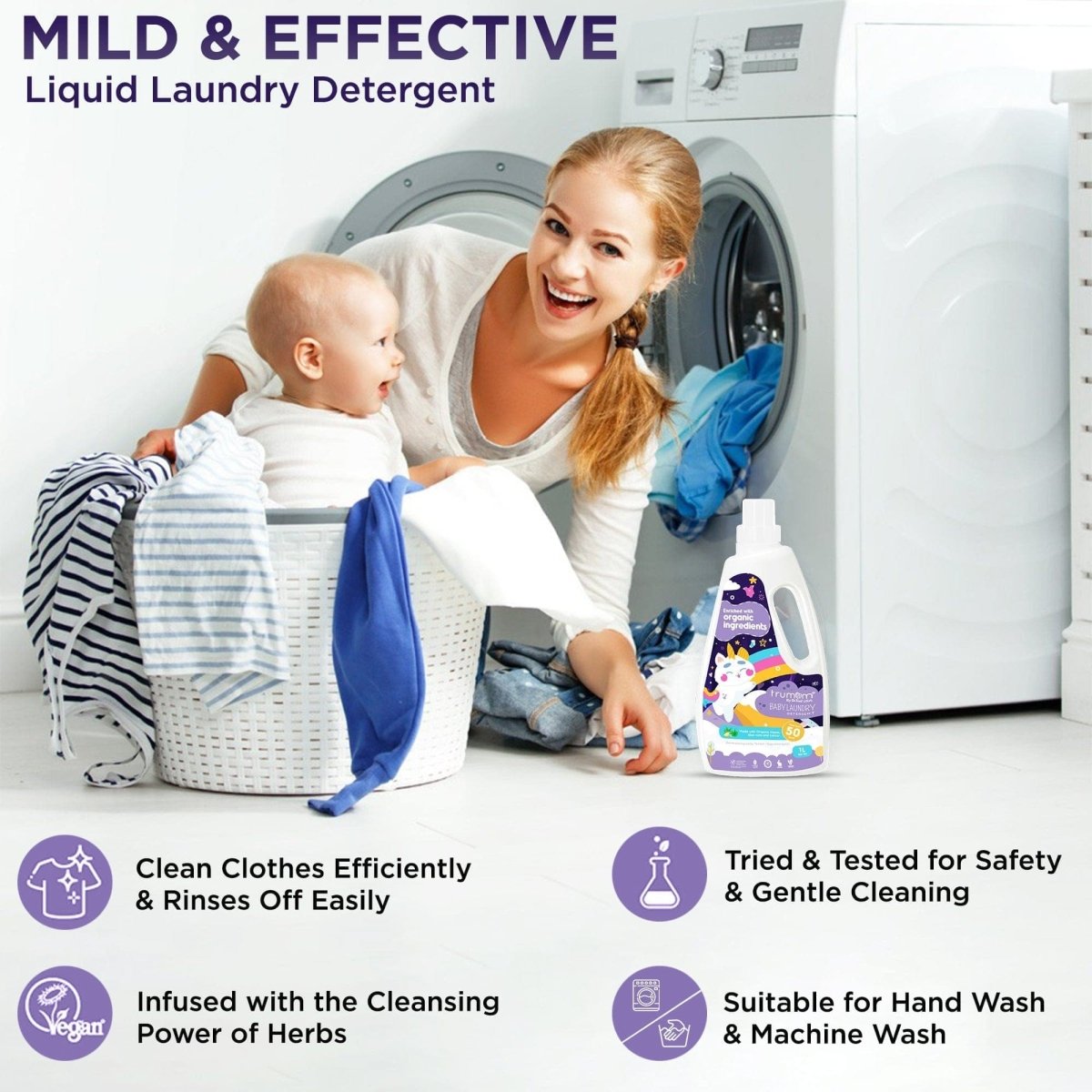 Trumom USA ORGANIC Detergent 2013 (1 LITER)